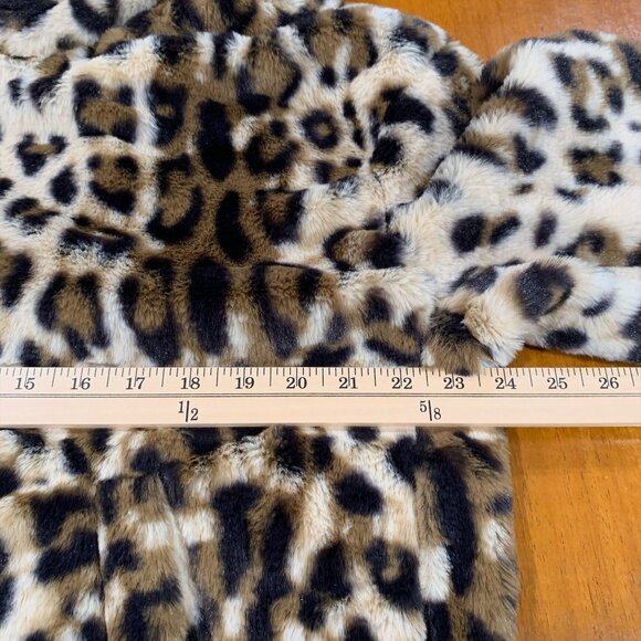 Me Jane Jacket Woman's Coat Faux Fur Zip Up Hood Size XL - Picture 12 of 12